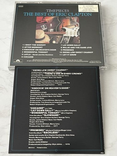 Eric Clapton – Timepieces The Best Of