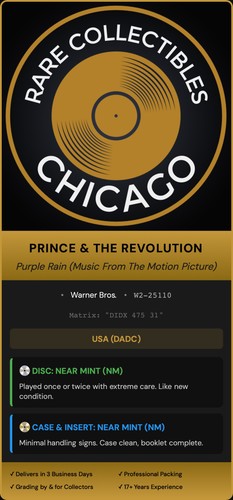 Prince & The Revolution – Purple Rain