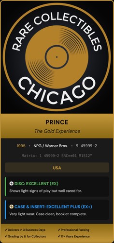 Prince – The Gold Experience [ORIGINAL USA PRESS]
