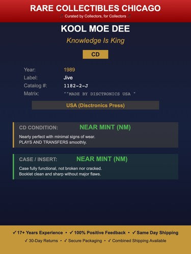 Kool Moe Dee – Knowledge Is King (1989)