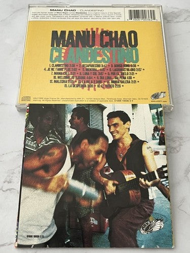 Manu Chao – Clandestino [ORIGINAL USA PRESS]