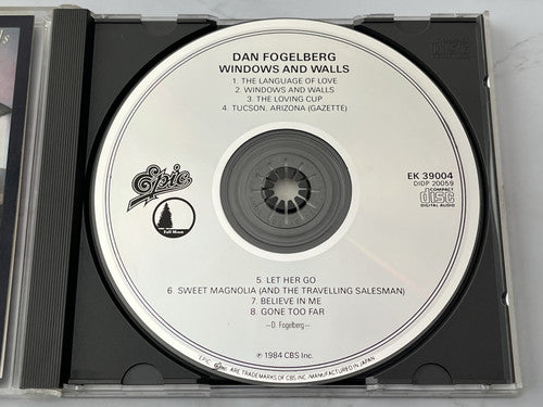 Dan Fogelberg – Windows and Walls (1984) [JAPAN PRESS]