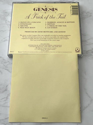 Genesis – A Trick Of The Tail (1987) [JAPAN PRESS]