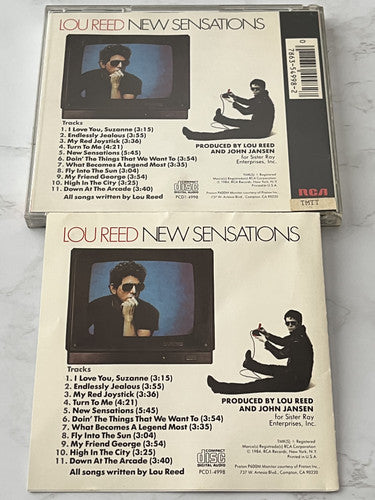 Lou Reed – New Sensations (1986) [JAPAN PRESS]