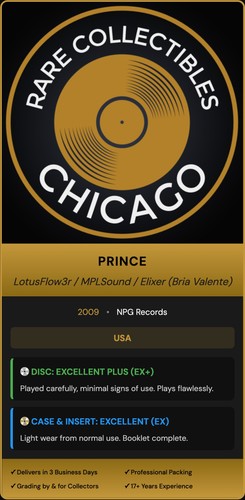 Prince – LOTUS FLOWER Lotusflow3r (Digipak)