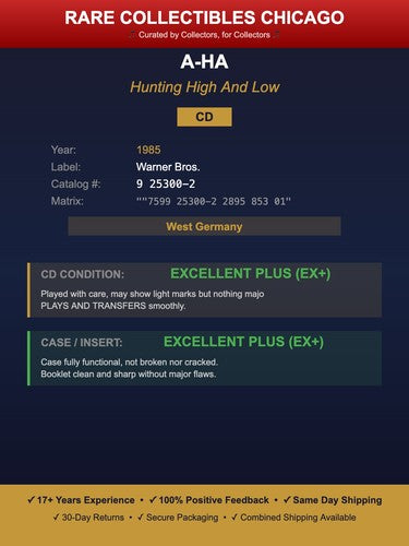 a-ha – a-ha Hunting High And Low [W GERMANY TARGET ERA]