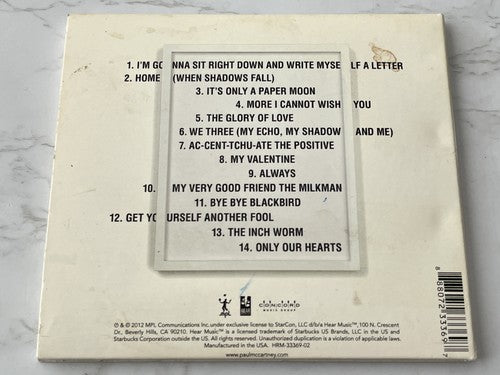 Paul McCartney – Kisses On The Bottom (Digipak) (2012)