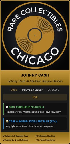 Johnny Cash – At Madison Square Garden (2002)