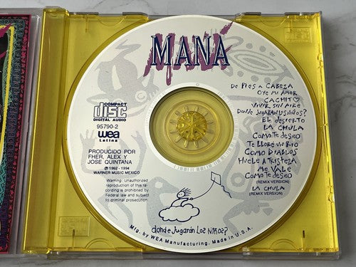 Maná – Mana Donde Jugaran Los Niños [ORIGINAL USA PRESS]