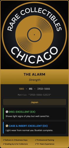 The Alarm – Strength [JAPAN TARGET ERA]