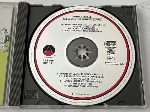 Joni Mitchell – The Hissing Of Summer Lawns (1987) [GERMAN PRESS]