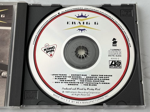 Craig G – The Kingpin (1989) [USA PRESS]