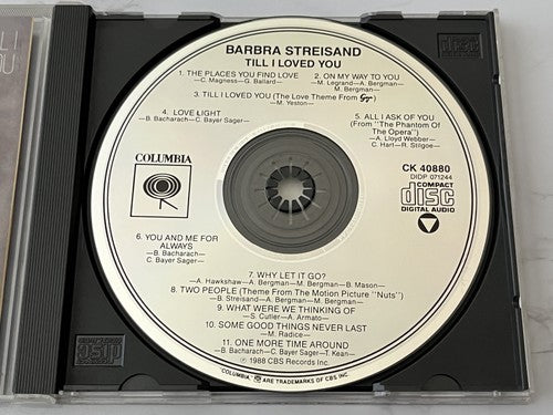 Barbra Streisand – Barbara Streisand Till I Loved You [DADC PRESS]
