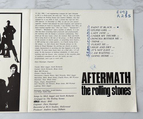The Rolling Stones – Aftermath (1986) [GERMAN PRESS]
