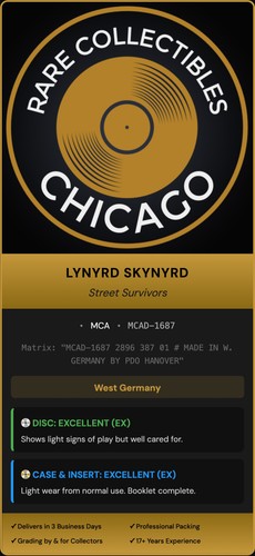Lynyrd Skynyrd – Street Survivors [W GERMANY TARGET ERA]