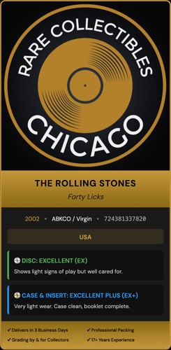 The Rolling Stones – Forty Licks [ORIGINAL USA PRESS]