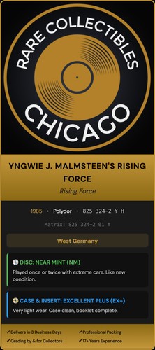 Yngwie J. Malmsteen's Rising Force – Yngwie Malmsteen's Rising Force [W GERMANY TARGET ERA]