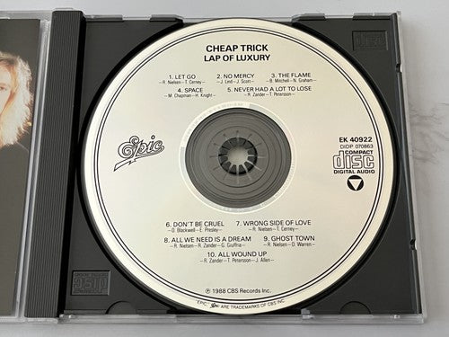 Cheap Trick – Lap Of Luxury [DADC PRESS]