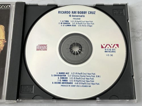 Ricardo Ray / Bobby Cruz – 10 Aniversario [ORIGINAL USA PRESS]