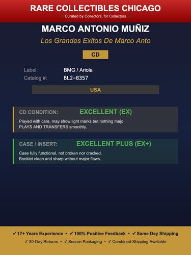 Marco Antonio Muñiz – Marco Antonio Muniz Los Grandes Exitos