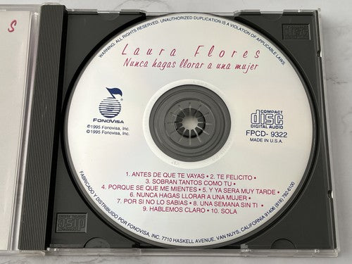 Laura Flores – Nunca Hagas Llorar A Una Mujer [ORIGINAL USA PRESS]
