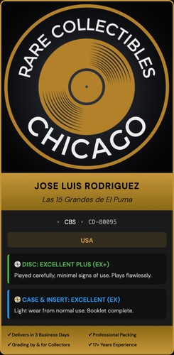 Jose Luis Rodriguez – Las 15 Grandes de El Puma