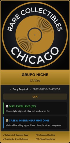 Grupo Niche – 12 Años [ORIGINAL USA PRESS]