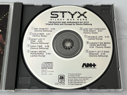 Styx – Kilroy Was Here [JAPAN TARGET ERA]