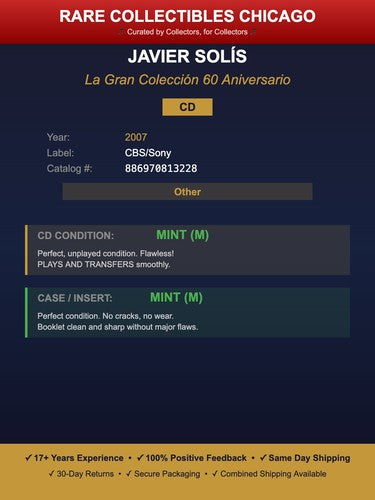 Javier Solís – Javier Solis La Gran Coleccion 60 Aniversario