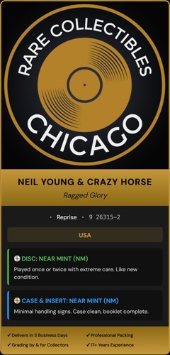 Neil Young & Crazy Horse – Neil Young Crazy Horse Ragged Glory