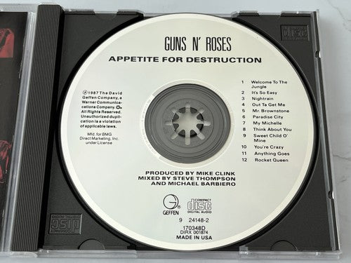 Guns N Roses – Appetite For Destruction [DADC PRESS]