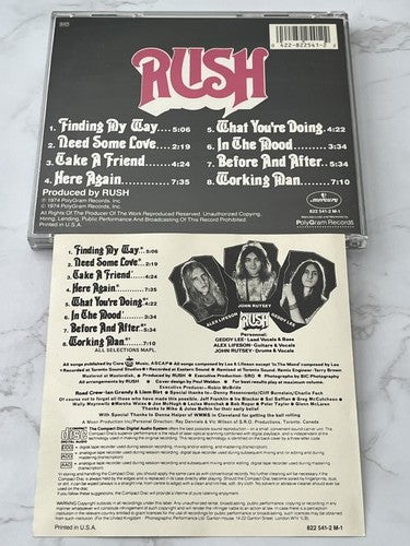 Rush – Rush [W GERMANY TARGET ERA]
