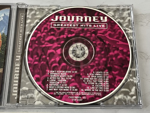 Journey – Greatest Hits Live [ORIGINAL USA PRESS]