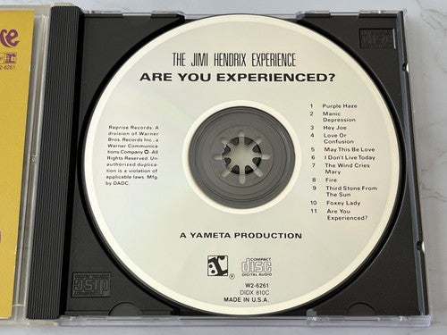 Jimi Hendrix – The Jimi Hendrix Experience Are You Experienced [DADC PRESS]