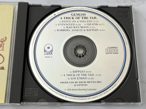 Genesis – A Trick Of The Tail (1987) [JAPAN PRESS]