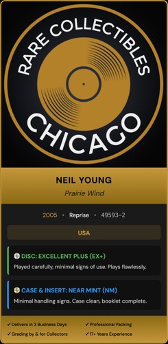 Neil Young – Prairie Wind [ORIGINAL USA PRESS]
