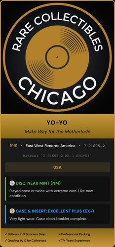 Yo-Yo – Yo-Yo Make Way for the Motherlode (1991)