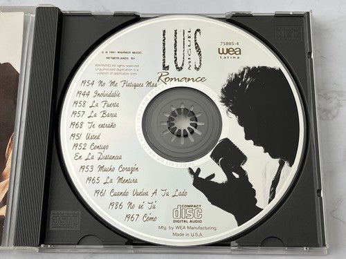 Luis Miguel – Romance [ORIGINAL USA PRESS]