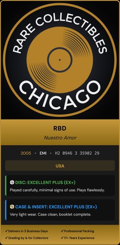 RBD – Nuestro Amor [ORIGINAL USA PRESS]