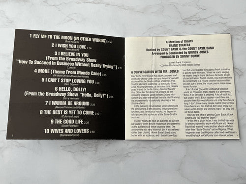Frank Sinatra & Count Basie – Frank Sinatra Count Basie It Might as Well Be Swing (1986) [JAPAN PRESS]