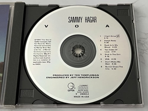 Sammy Hagar – VOA [DADC PRESS]