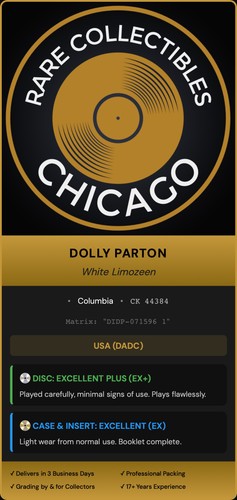 Dolly Parton – White Limozeen
