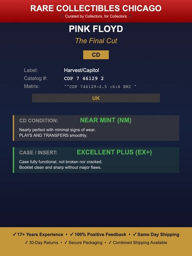 Pink Floyd – The Final Cut