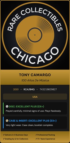 Tony Camargo – 100 Años De Musica [ORIGINAL USA PRESS]