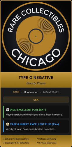 Type O Negative – Bloody Kisses 2 (Digipak) (2009)