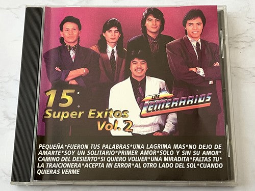 Los Temerarios – 15 Super Exitos Vol. 2 (1996)