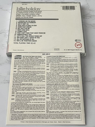 Billie Holiday – Verve Silver Collection [W GERMANY TARGET ERA]