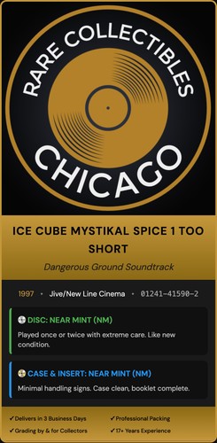 Ice Cube Mystikal Spice 1 Too Short – Dangerous Ground Soundtrack (1997)