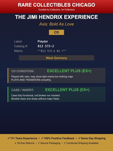 The Jimi Hendrix Experience – Axis Bold As Love [GERMAN PRESS]