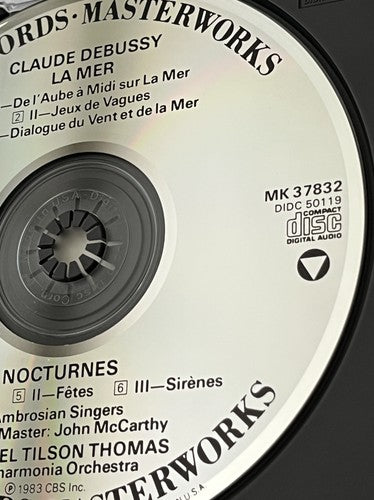 Michael Tilson Thomas / Philharmonia Orchestra – Michael Tilson Thomas / Debussy La Mer Nocturnes [DADC PRESS]